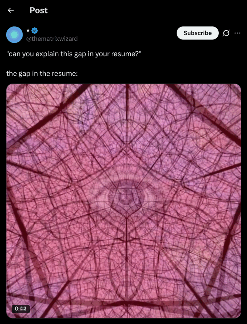 &ldquo;can you explain this gap in your resume?&rdquo; / the gap in the resume: